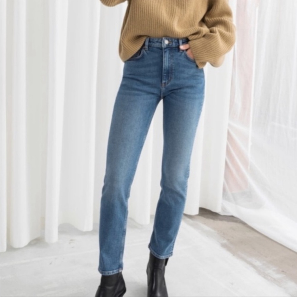 EUC & other stories size 27 waist jeans